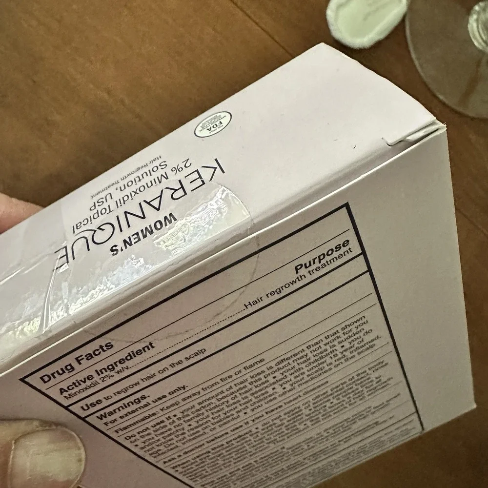 Keranique Women Hair Regrowth Treatment 2% Minoxidil 3 MONTH SUPPLY -EXP 05/2028